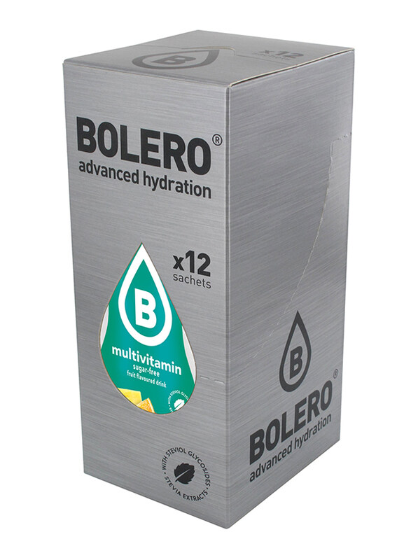 

Bolero Advanced Hydration Sugar Free Multivitamin Fruit Flavoured Drink, 12 Sachets x 3ml