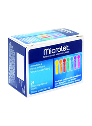 Microlet Colored Lancets, 25 Lancets