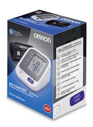 Omron M6 Comfort Blood Pressure Monitor, White/Black