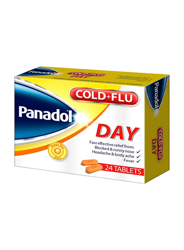 

Panadol Cold & Flu Day Pain Relif, 24 Tablets