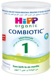 Hipp Organic Combiotic Infant Formula, 0-6 Months STAGE 1  800g