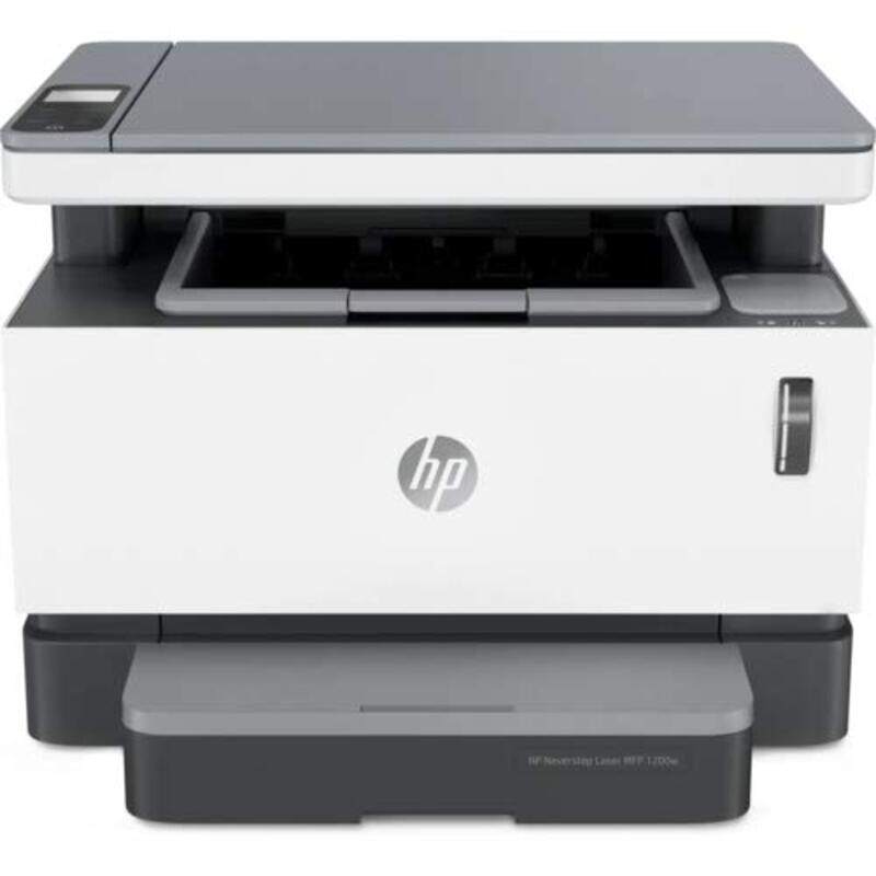 

HP Neverstop 1200W Wireless Laser Printer, White/Grey