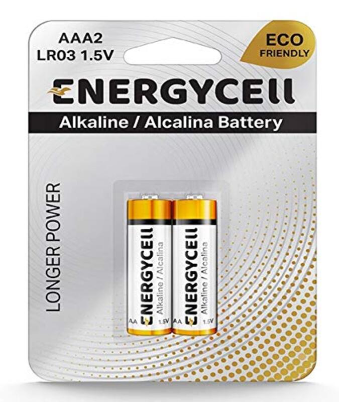 Energycell Aaa Size 1.5V Alkaline Batteries, 20 Pieces, Silver