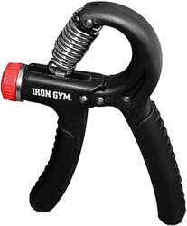 Iron Gym Hand Grip Adjustable, 10-40Kg, IG-Hga40, Black