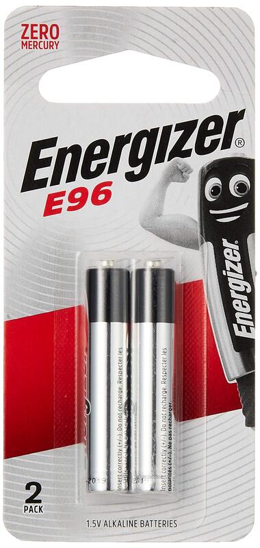 Energizer Max-Sp 1.5V Alkaline Aaaa Batteries, 2 Pieces, Silver