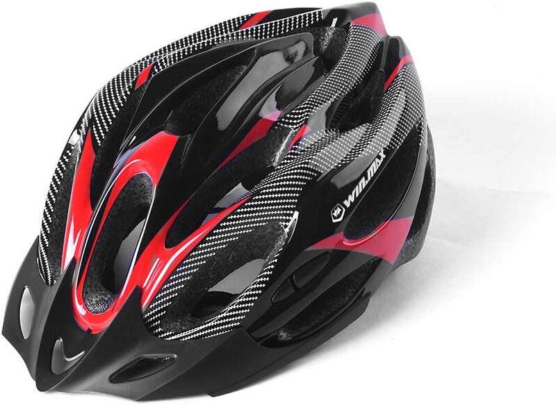 Winmax Unisex Adult Cycling Helmet, Red