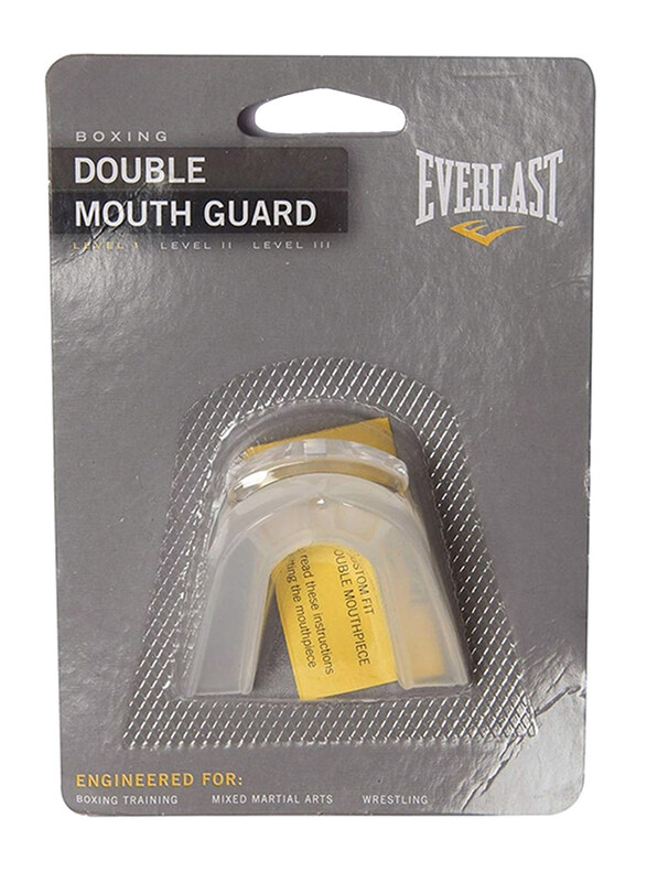 

Everlast Double Mouth Guard, EV4410E, Clear