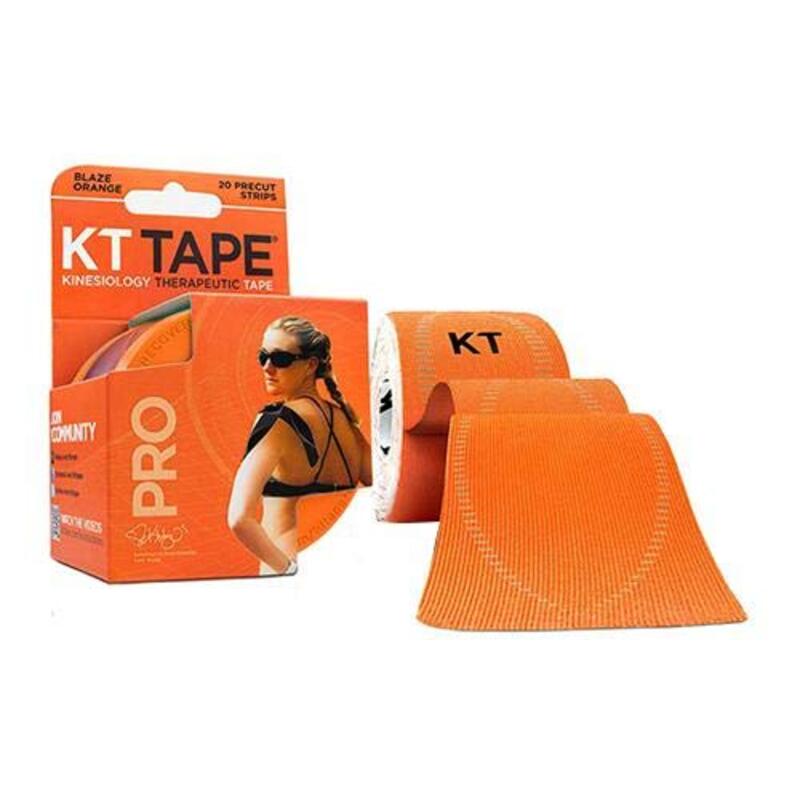 KT Tape Pro 20 Precut Strips, Kttp-002349, Orange