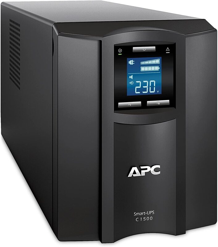 APC Smart-UPS 1500VA LCD, 230V, SMC1500I, Black