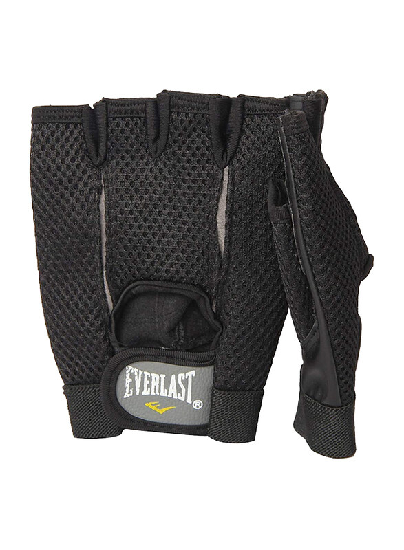 

Everlast EVER 1085SM Weight Lifting Gloves, Black