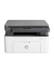 HP LaserJet Multifunction 135A Mono Laser Printer, White/Black