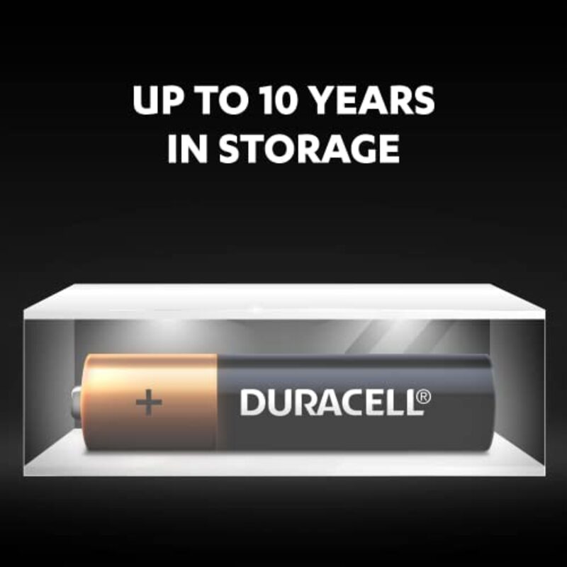 Duracell AAA 1.5V Alkaline Batteries, Pack of 20, Black