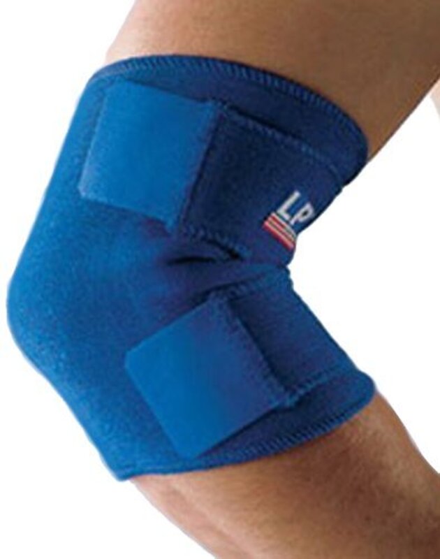 LP Support Elbow Wrap Support, Free Size, LP-759, Blue