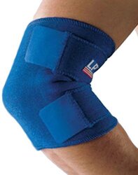 LP Support Elbow Wrap Support, Free Size, LP-759, Blue