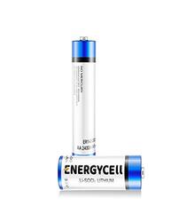 Energycell Aa Lithium 3.6V Batteries, Blue