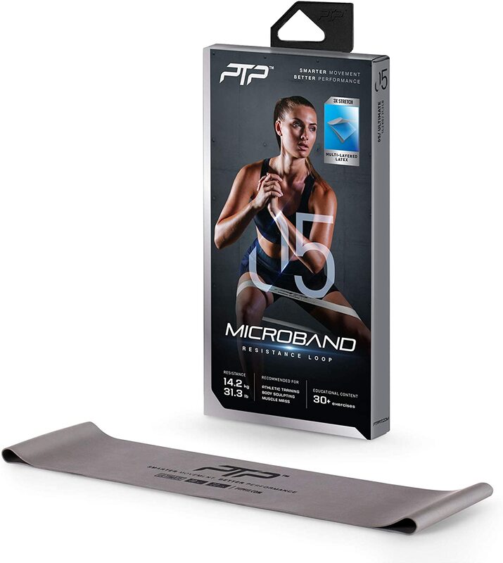 PTP Microband Home Gym, One Size, 1502-0, Silver