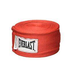 Everlast 108 Inch Combat Sports Hand Wraps, Red