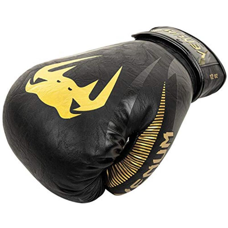 Venum 8 Ounce Impact Boxing Gloves, Black
