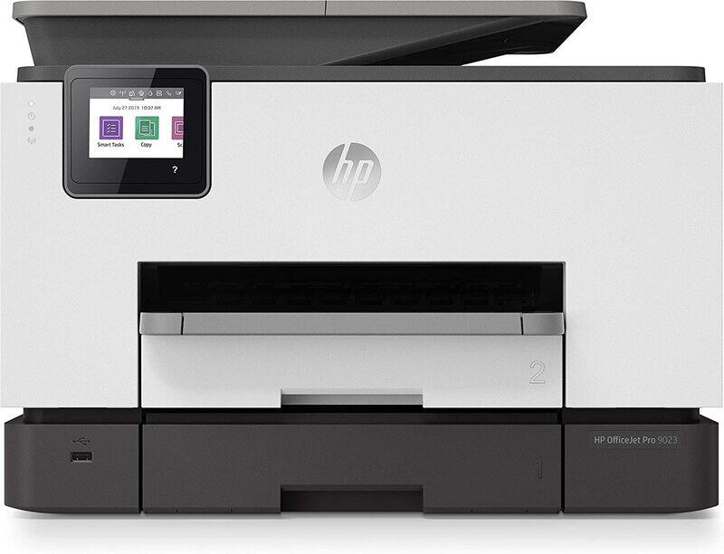 

HP OfficeJet Pro 9023 All-in-One Printer, Black/White