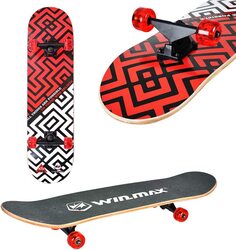Winmax Heavy Duty Skateboard, WNM-3089, Multicolour