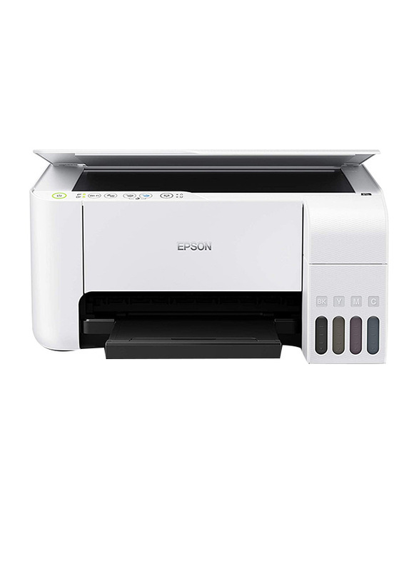 Epson EcoTank L3156 Wi-Fi Ink Tank All-in-One Printer, White