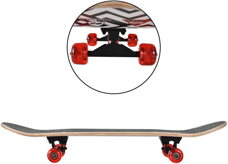 Winmax Heavy Duty Skateboard, WNM-3089, Multicolour