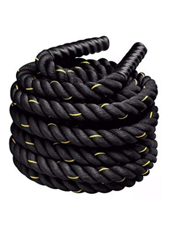 Body Sculpture Power Training Rope, Black