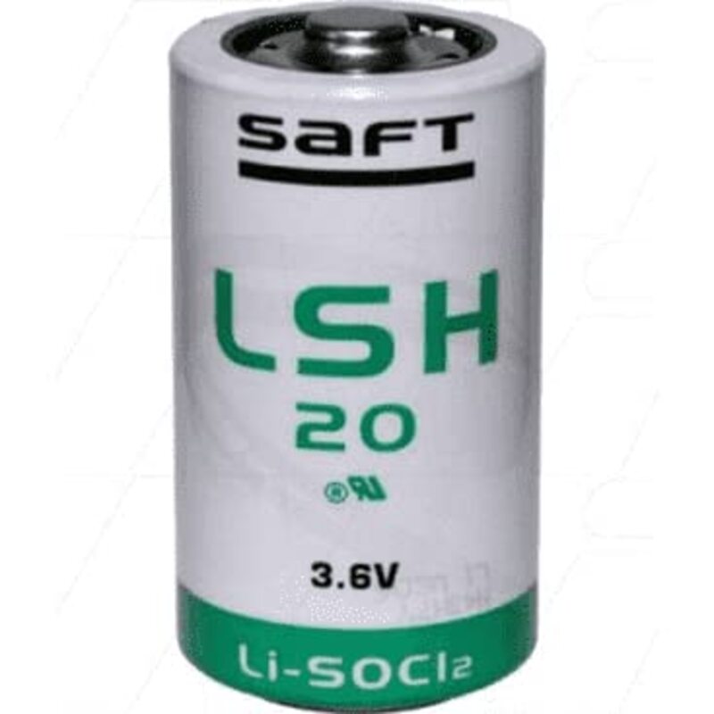 Saft 3.6V Batteries, White