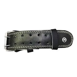 Harley Fitness Leather Weight Lifting Belt, Large, Black