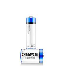 Energycell 2/3Aa Lithium 3.6V Batteries, Blue