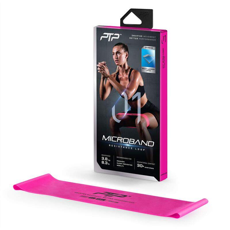 PTP Plastic Microband, One Size, Pink