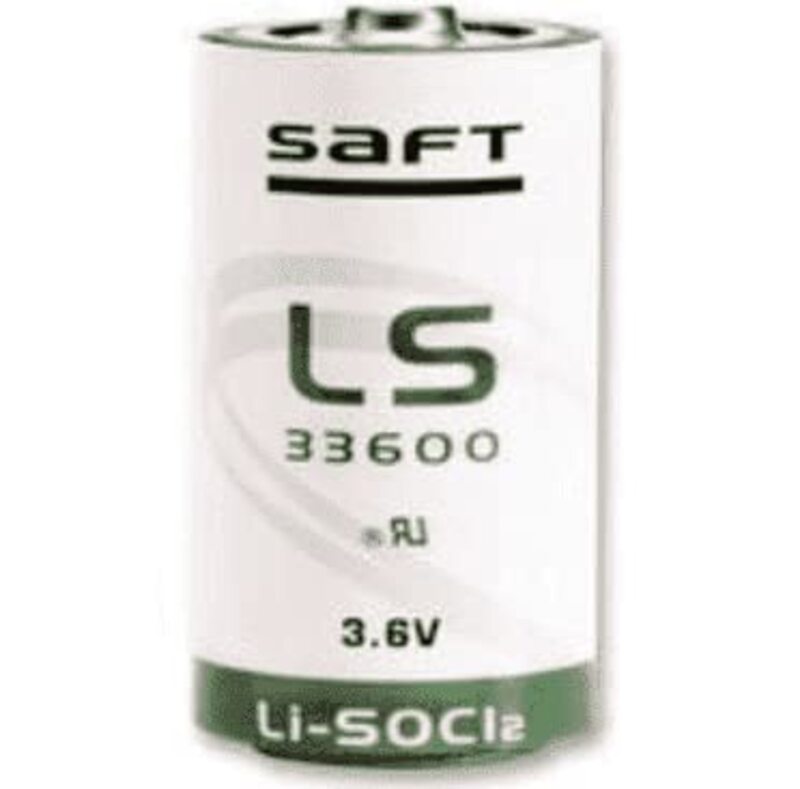 Saft LS33600 3.6V Batteries, White