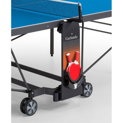Garlando Champion Outdoor Foldable Table Tennis Table with Wheels, GDC-470EB, Blue