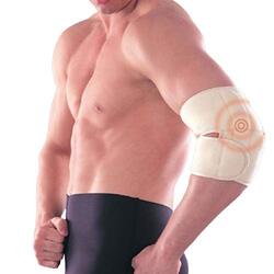 Body Sculpture Magnetic Elbow Support, White