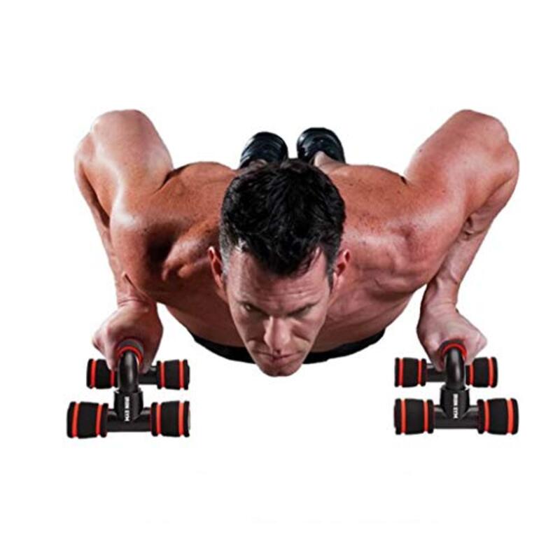 Iron Gym Push-Up Stands, Multicolour