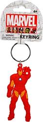 Marvel Avengers Iron Man Full Figure Soft Touch Key Chain, One Size, Red