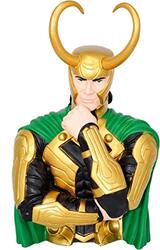 Marvel Avengers Loki Bust Bank Action Figures, Multicolour