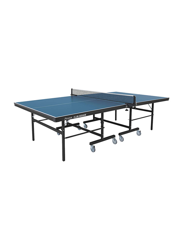 Garlando Club Indoor Table Tennis Table with Wheels, GDC-613i, Blue