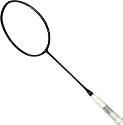 Li-Ning Windstorm Nano 74 Professional Unstrung Badminton Racquet, Black/Silver