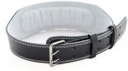 Harley Fitness Leather Weight Lifting Belt, XXL, Black