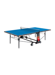 Garlando Champion Outdoor Foldable Table Tennis Table with Wheels, GDC-470EB, Blue