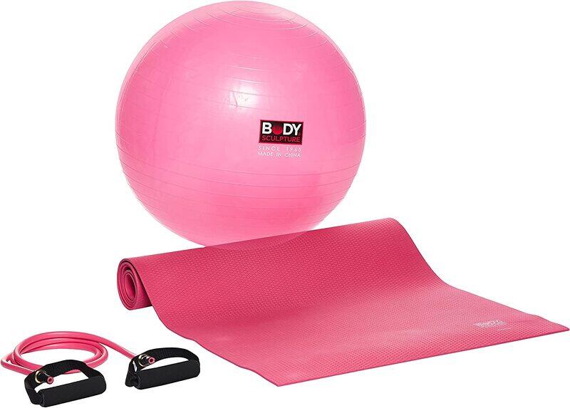 Body Sculpture Yoga Set Plus, Solx-BB-636DPK-B, Pink