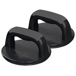 Iron Gym Push-Up Stands, Black