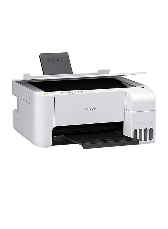 Epson EcoTank L3156 Wi-Fi Ink Tank All-in-One Printer, White