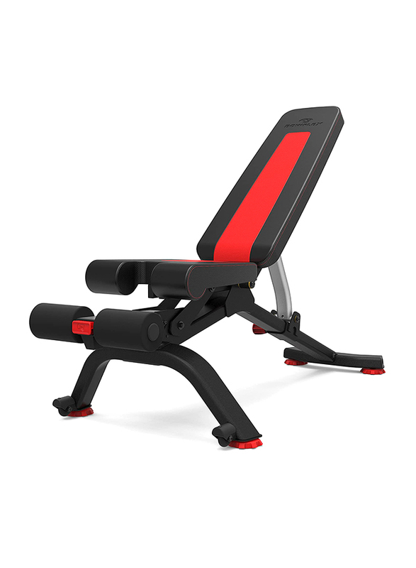 Bowflex 5.1S Stowable Bench, NH100675, Black/Red