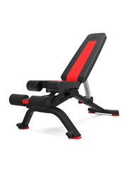 Bowflex 5.1S Stowable Bench, NH100675, Black/Red