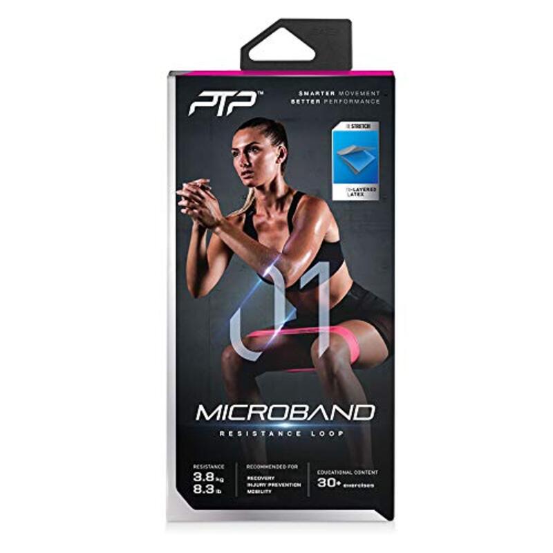 PTP Plastic Microband, One Size, Pink
