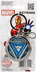 Marvel Avengers Iron Man Arc Reactor Key Chain, One Size, Silver