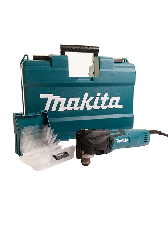 Makita Corded 320W Oscillating Multi Cutter, TM3010CK, Black/Teal