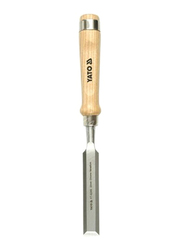 Yato 35mm Wooden Handle Double Blister Card Wood Chisel, YT-6256, Brown/Silver